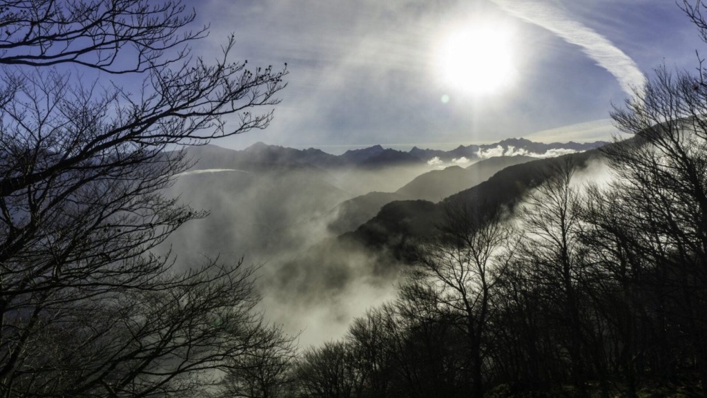 Soleil de Novembre sur les Pyrénées